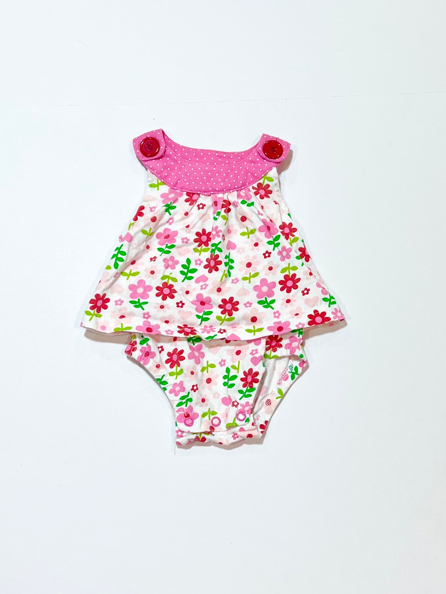 Floral romper - Size 0000