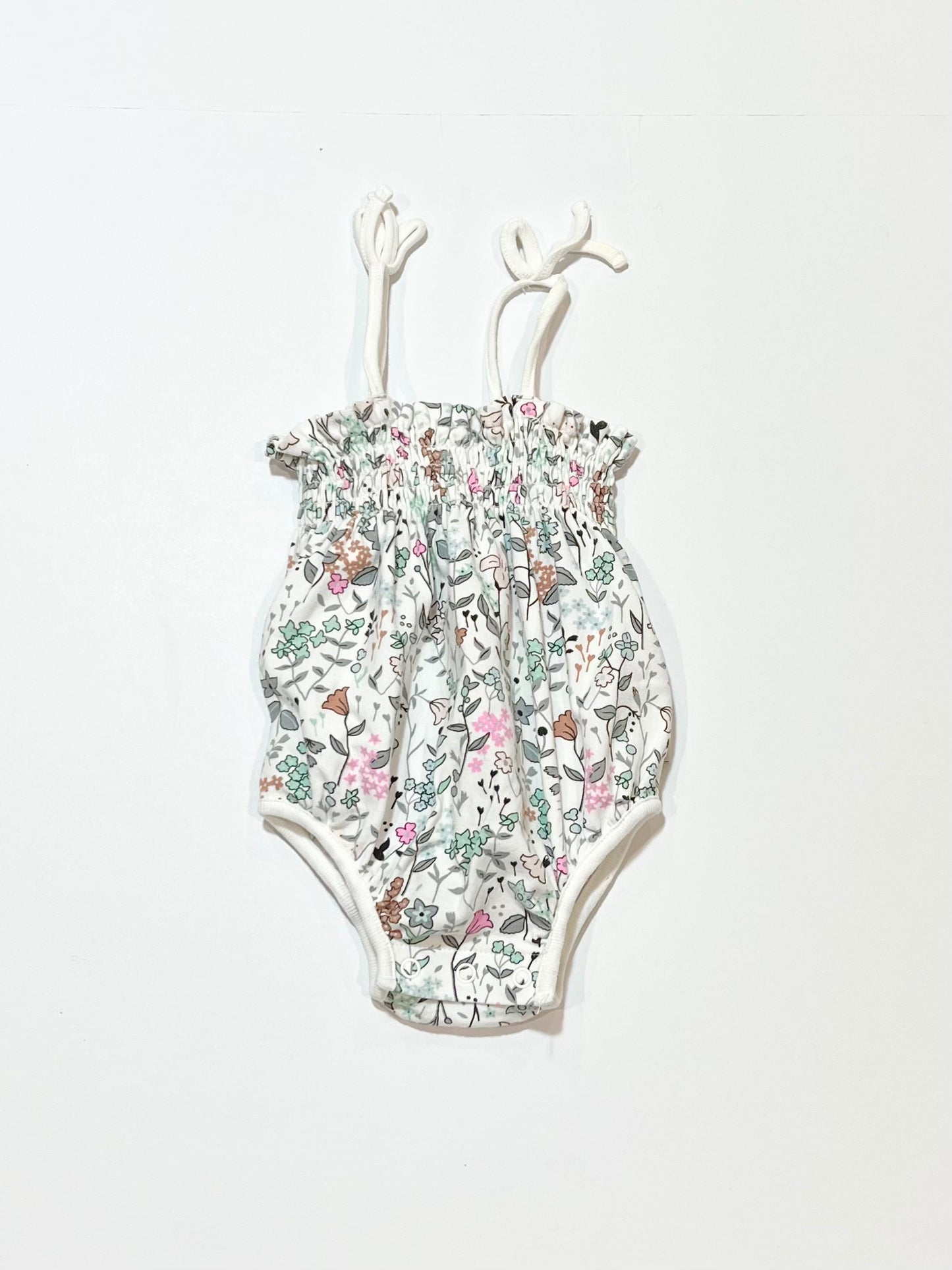 Floral romper - Size 0000