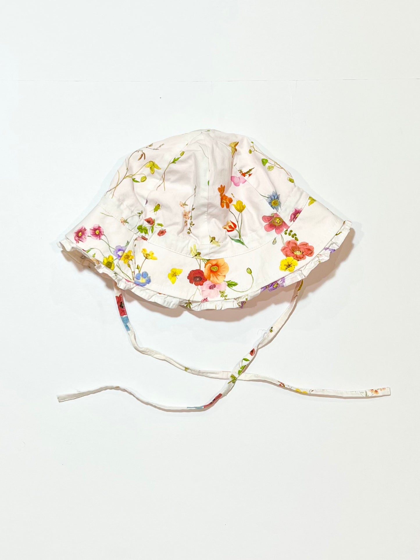 Floral sun hat - Size small