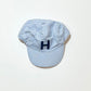 Blue stripe H cap - One size