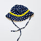 Spotty sun hat - Size 0-3 months