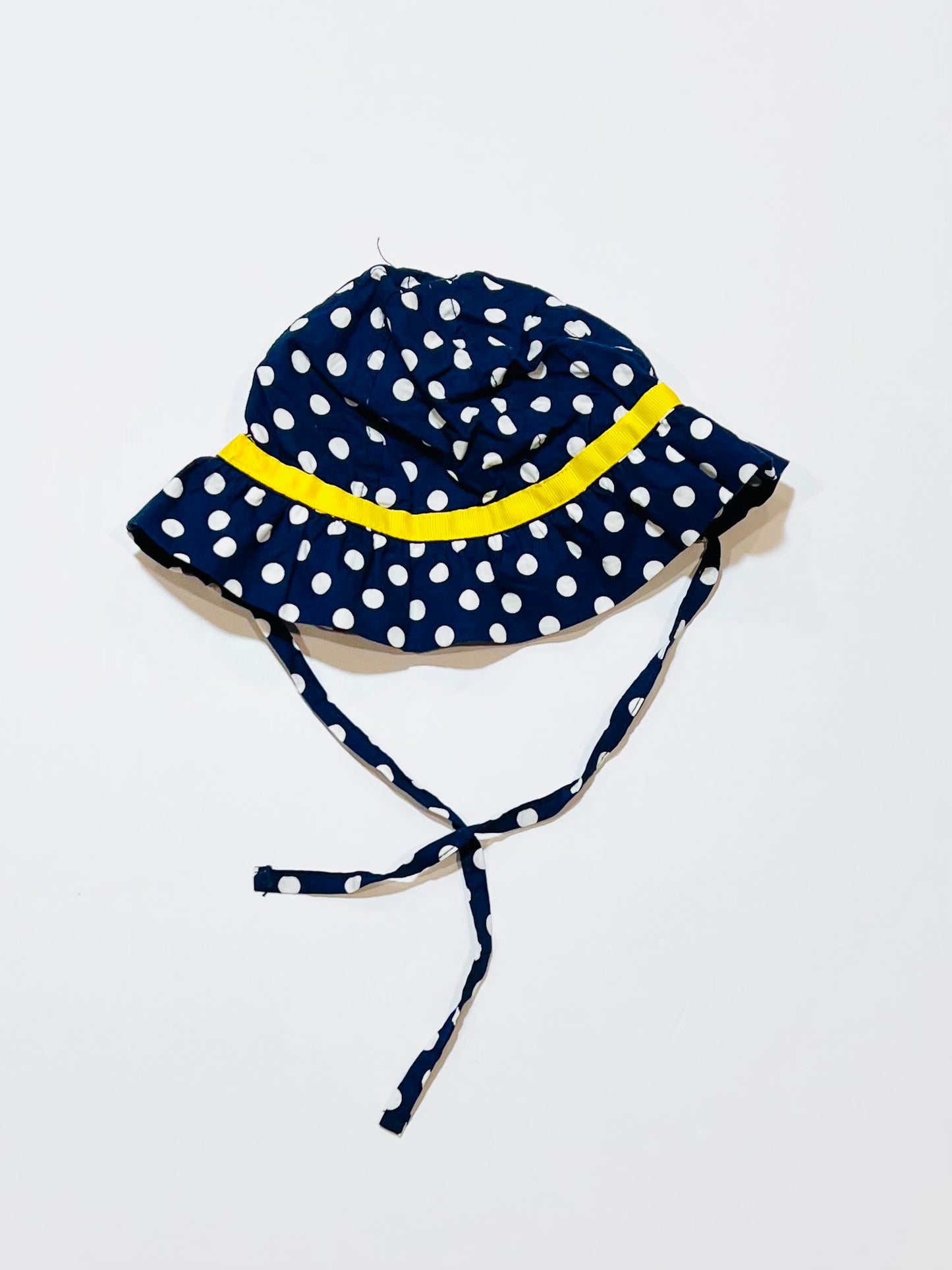 Spotty sun hat - Size 0-3 months