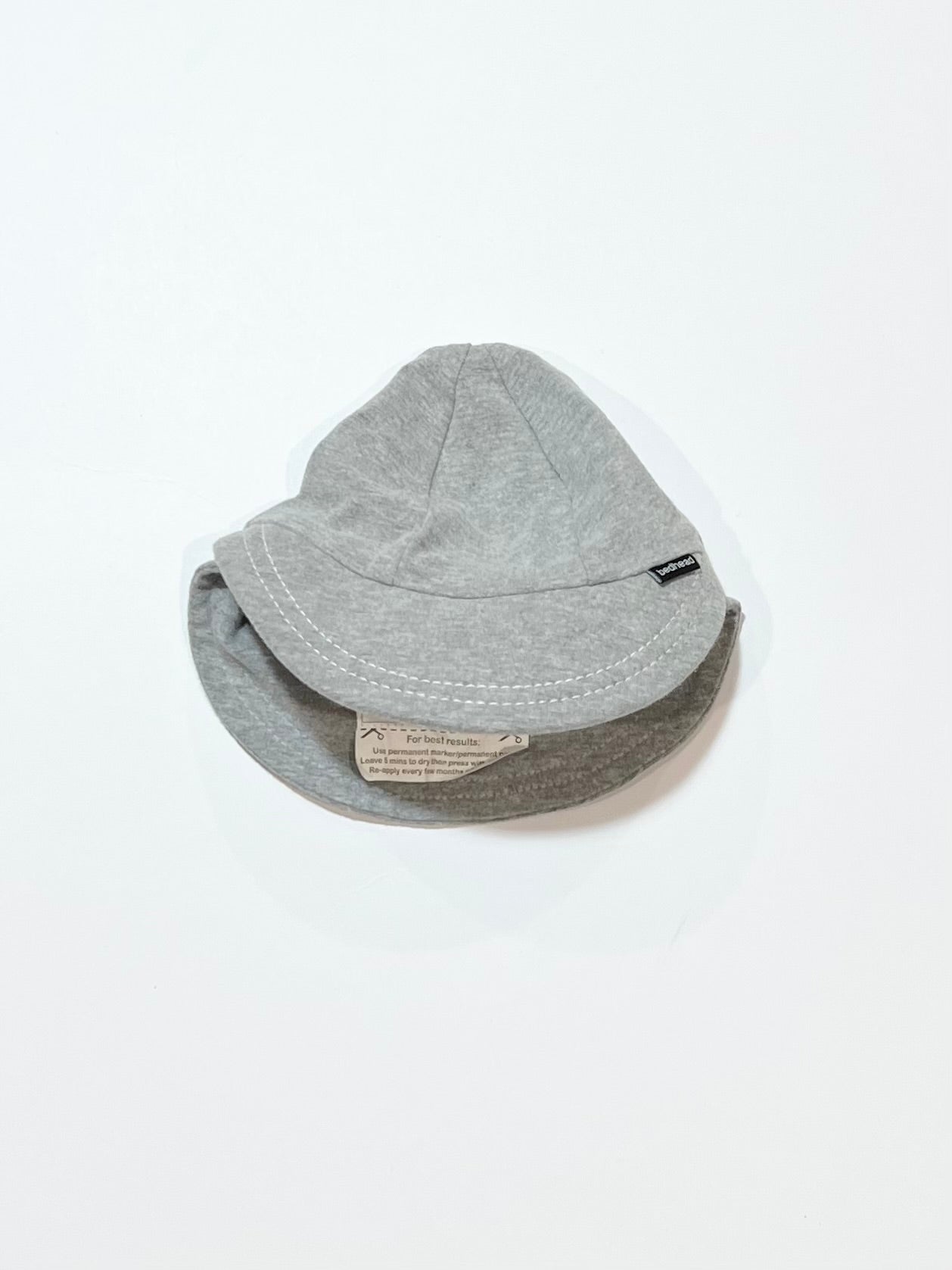 Grey sun hat - Size 0-3 months