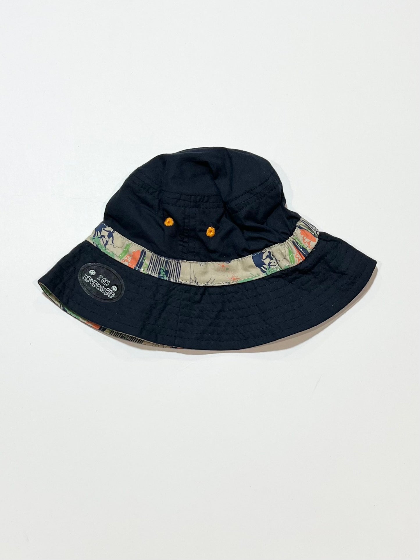 Reversible sun hat - Size 3-12 months