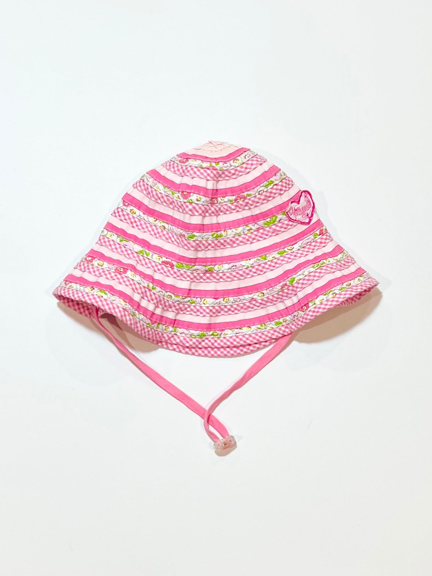 Pink sun hat - Size 2-5 years