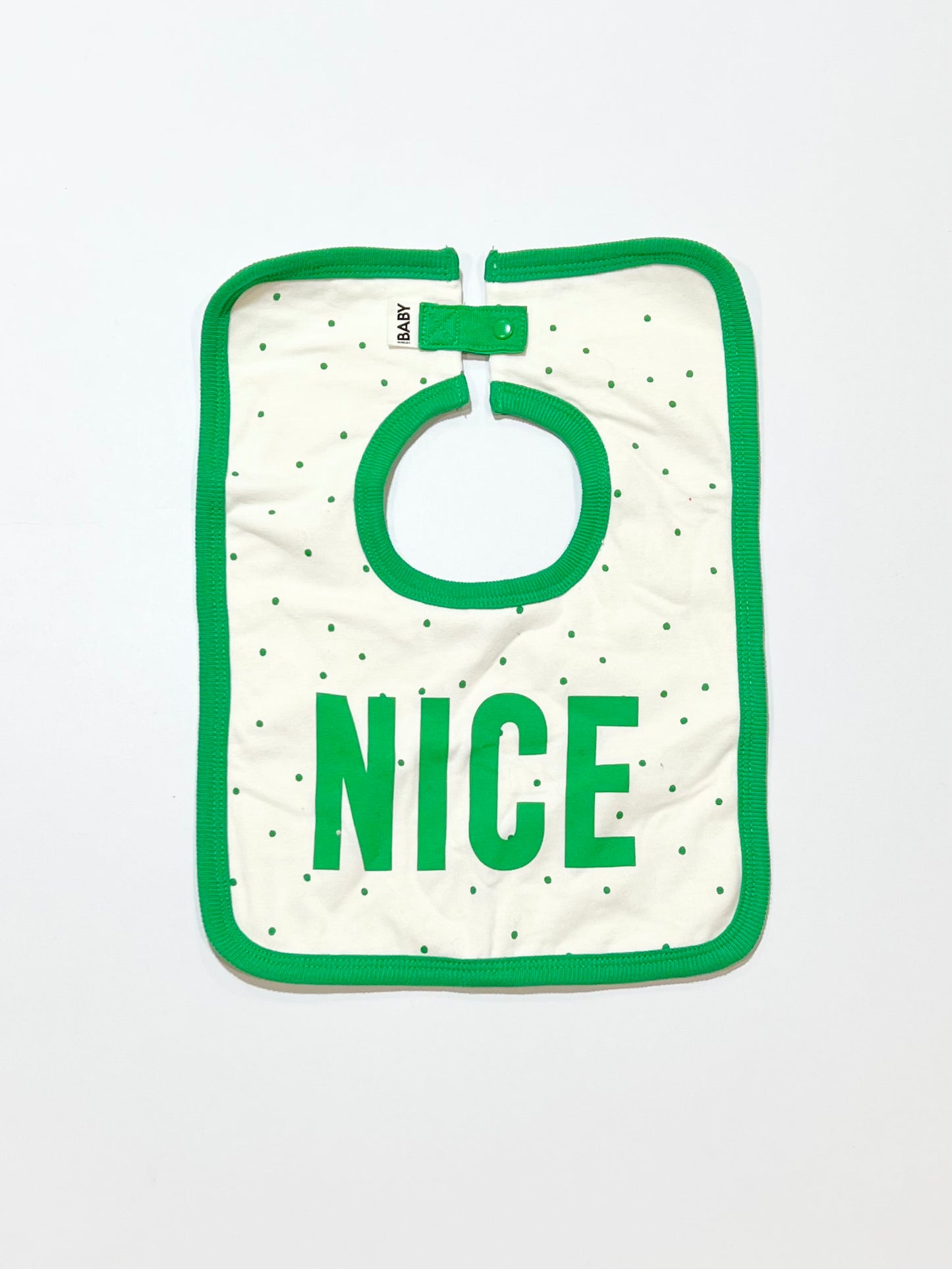 Naughty & Nice bib set - One size