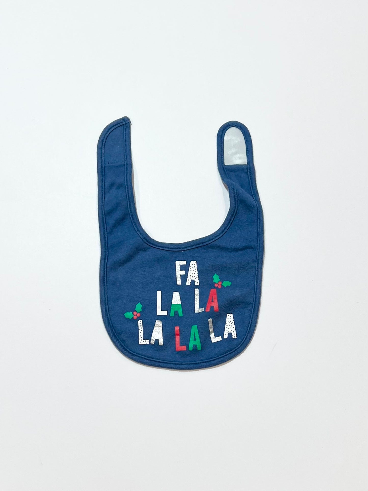 Christmas bib - 6-12 months