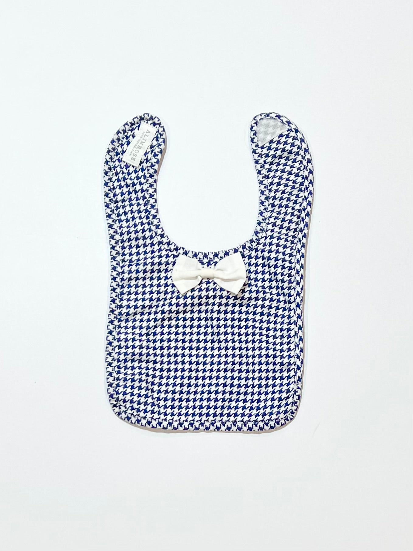 Houndstooth bib - One size