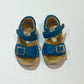 Blue leather sandals - Size EU21