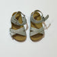 Silver sparkle sandals - Size 25