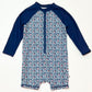 Patterned swim suit - Size 2