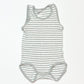 Striped ribbed bodysuit - Size 2