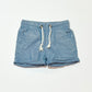 Blue woven shorts - Size 2