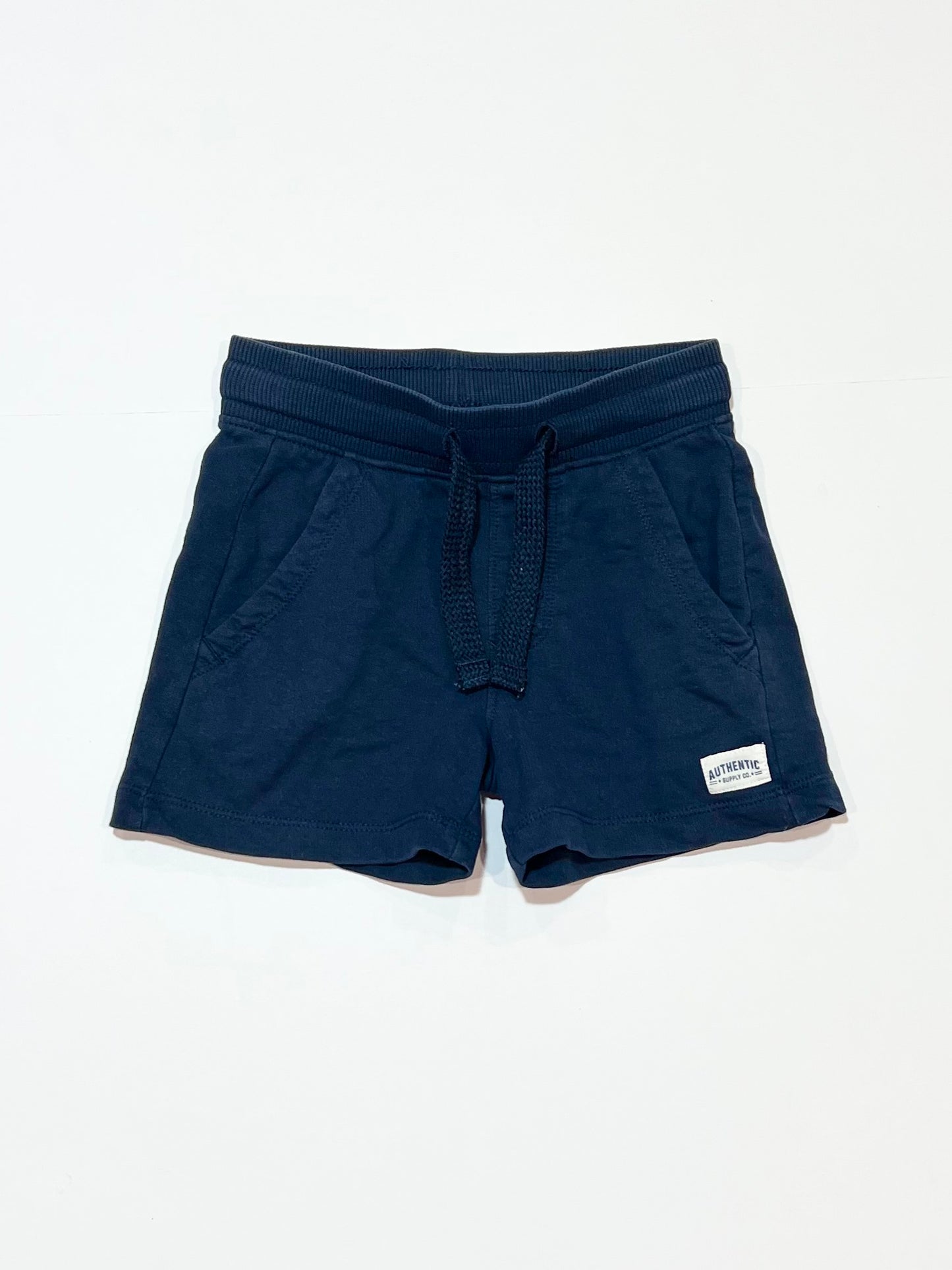 Navy sweat shorts - Size 2