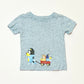 Blue tee - Size 2