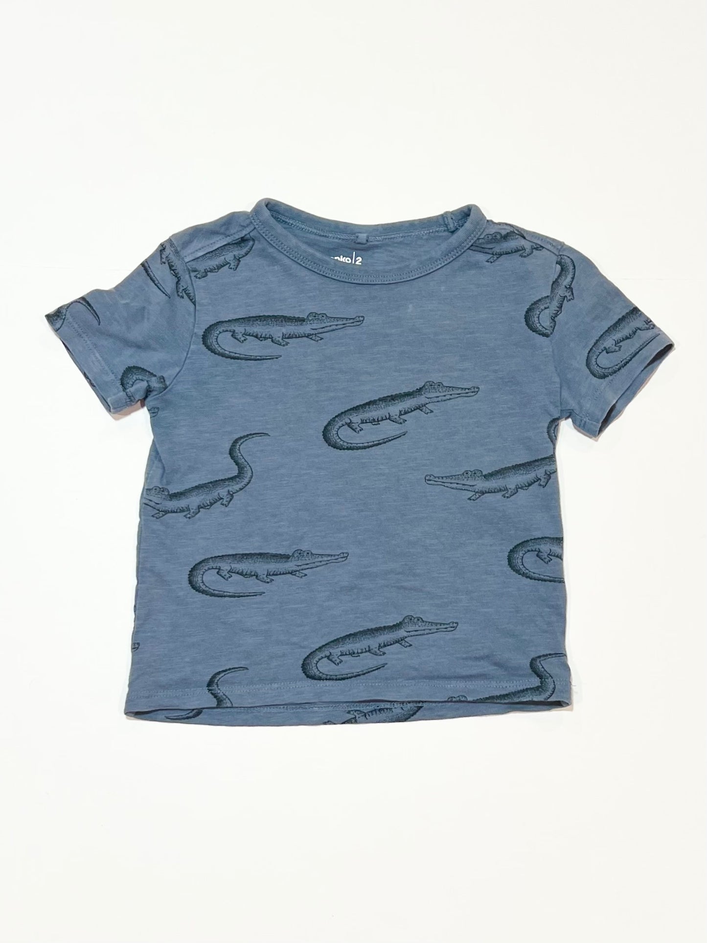 Grey crocs tee - Size 2