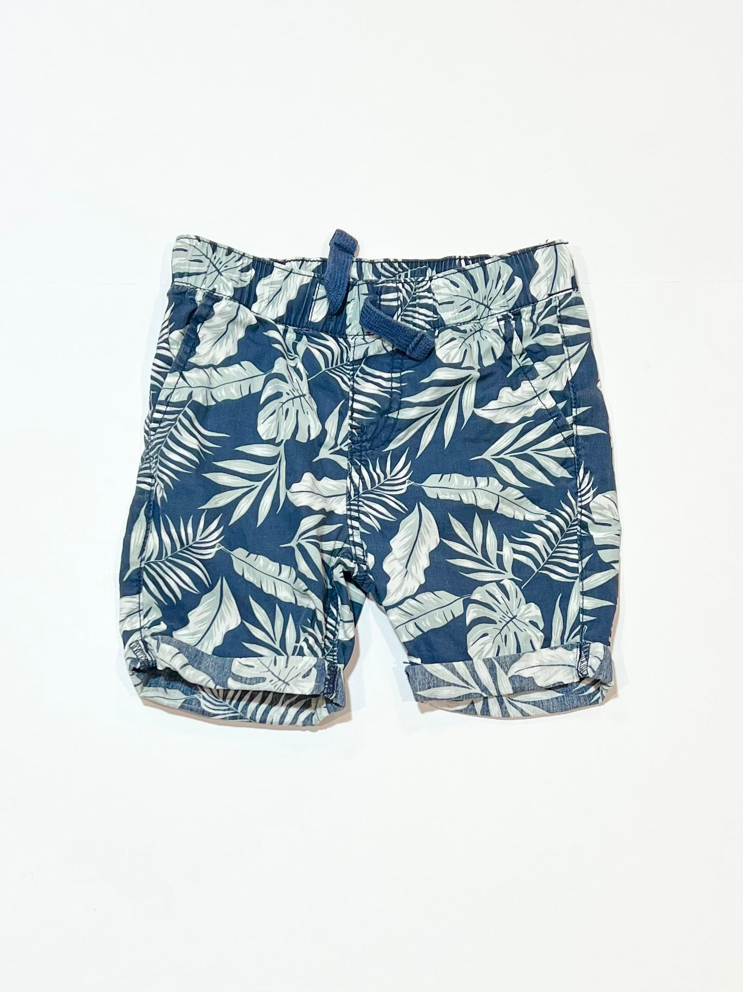 Leafy cotton shorts - Size 3
