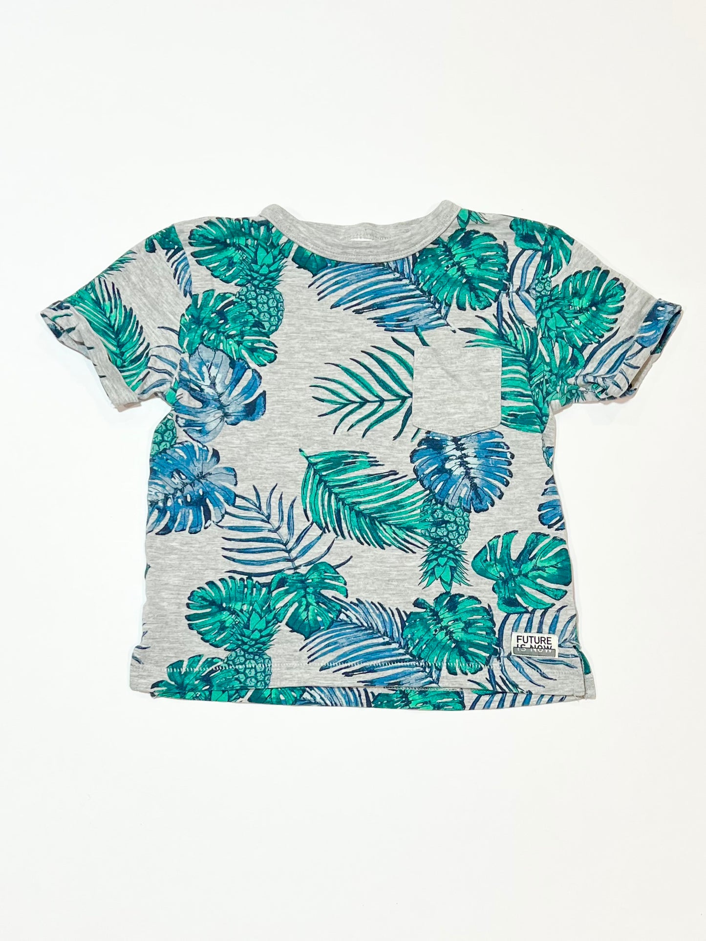 Grey leaf tee - Size 3