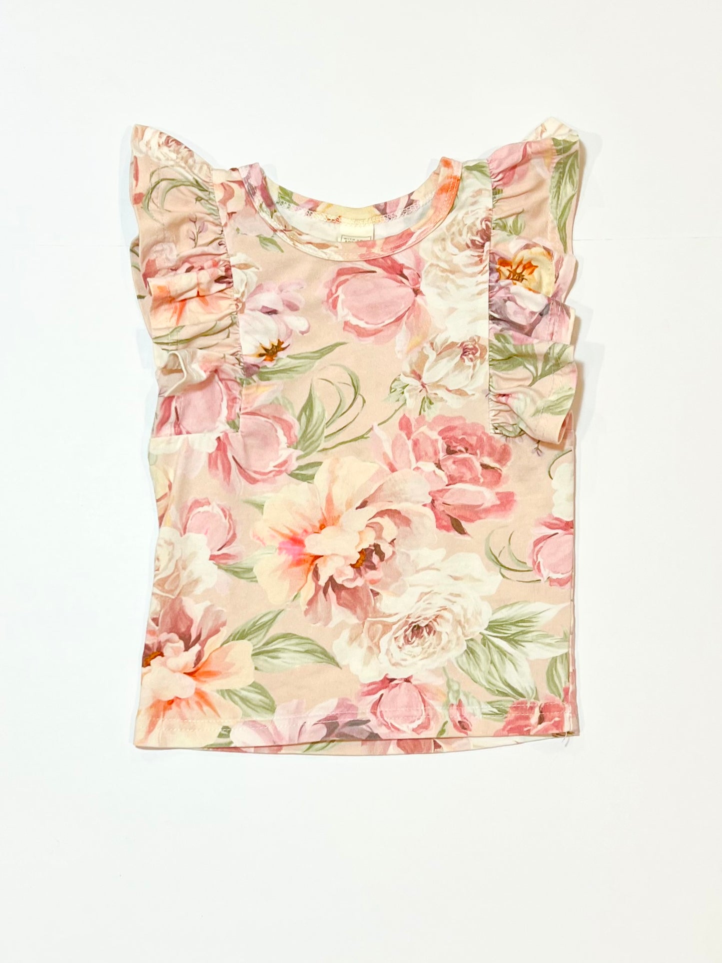Flutter sleeve tank - Size 3