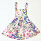 Floral pinafore - Size 3