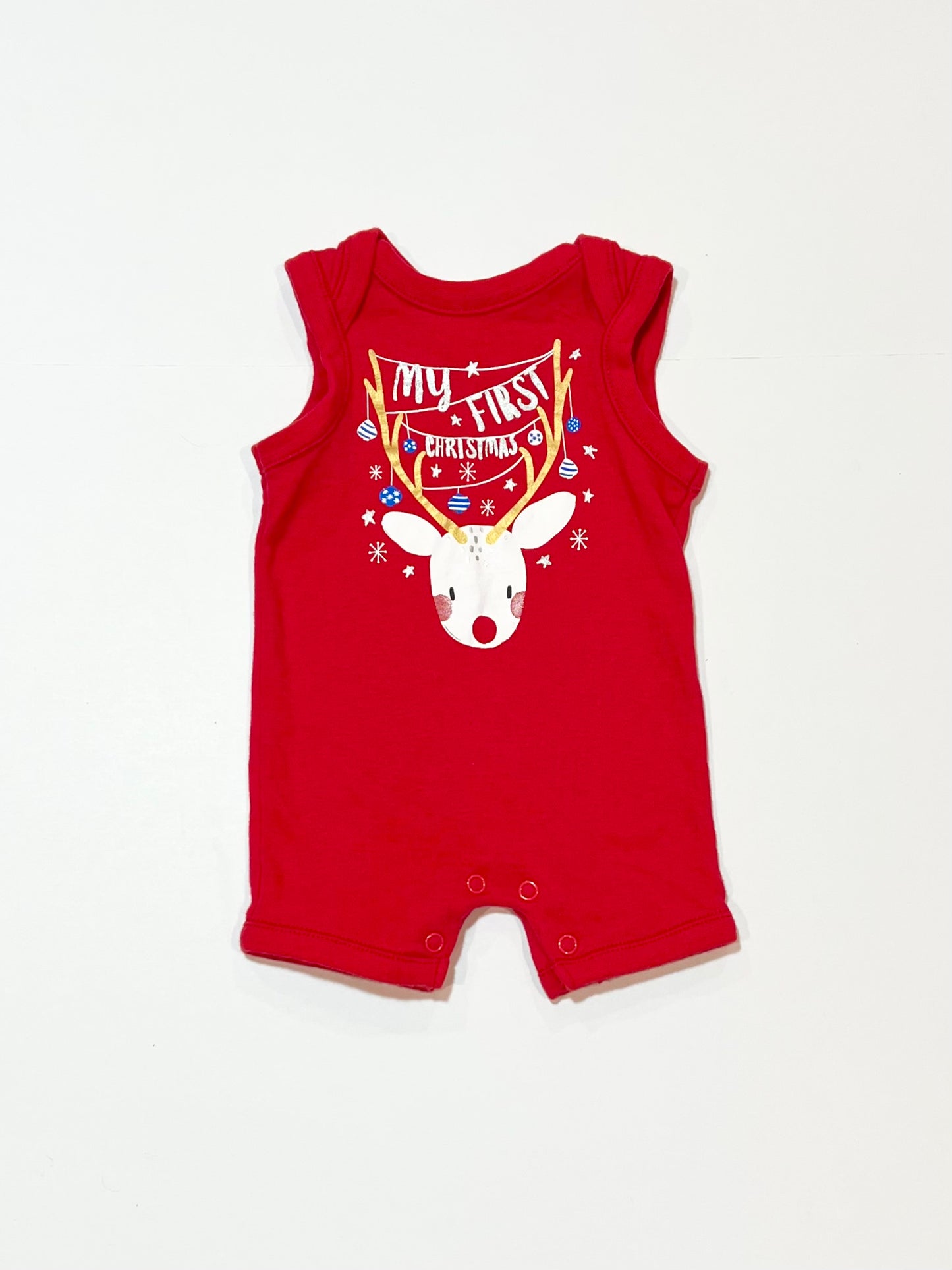 My first Christmas romper - Size 0000