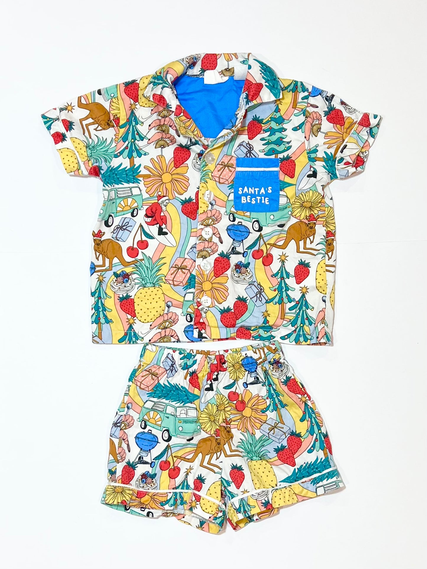 Aussie Christmas pyjamas - Size 2