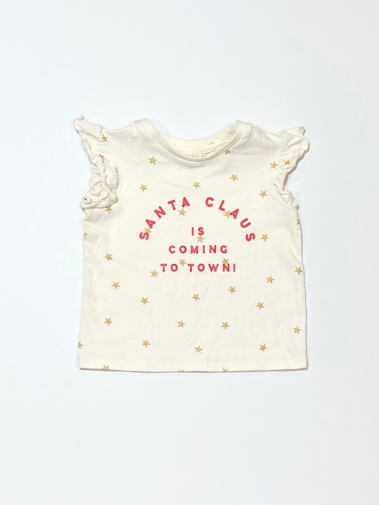 Christmas frill tank - Size 1