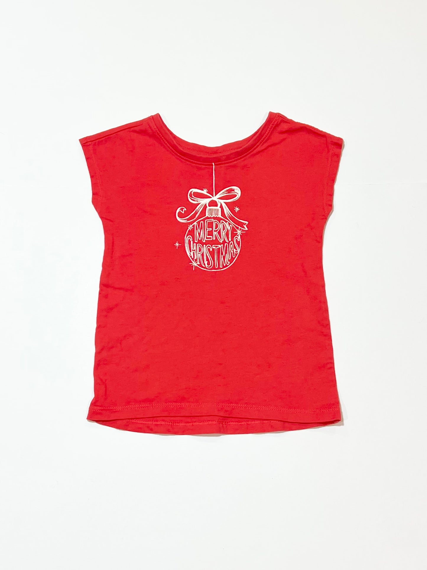 Glitter Christmas tee - Size 3
