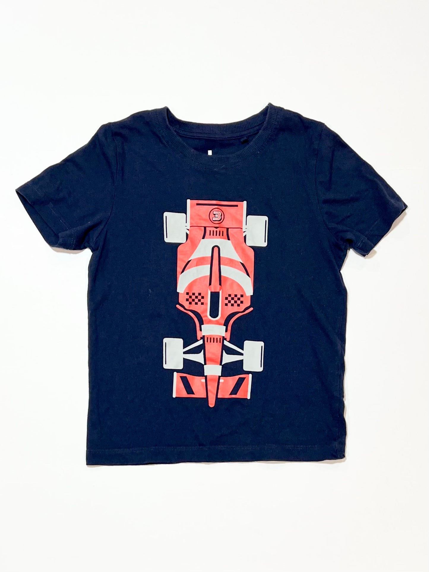 Race car tee - Size 4