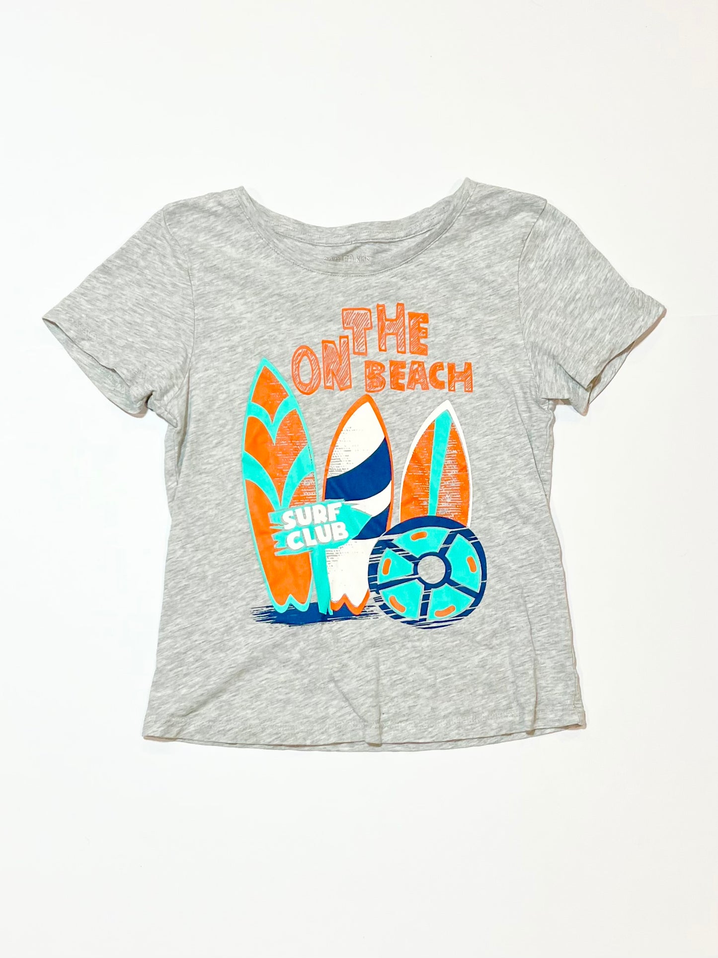 On the beach tee - Size 4-5