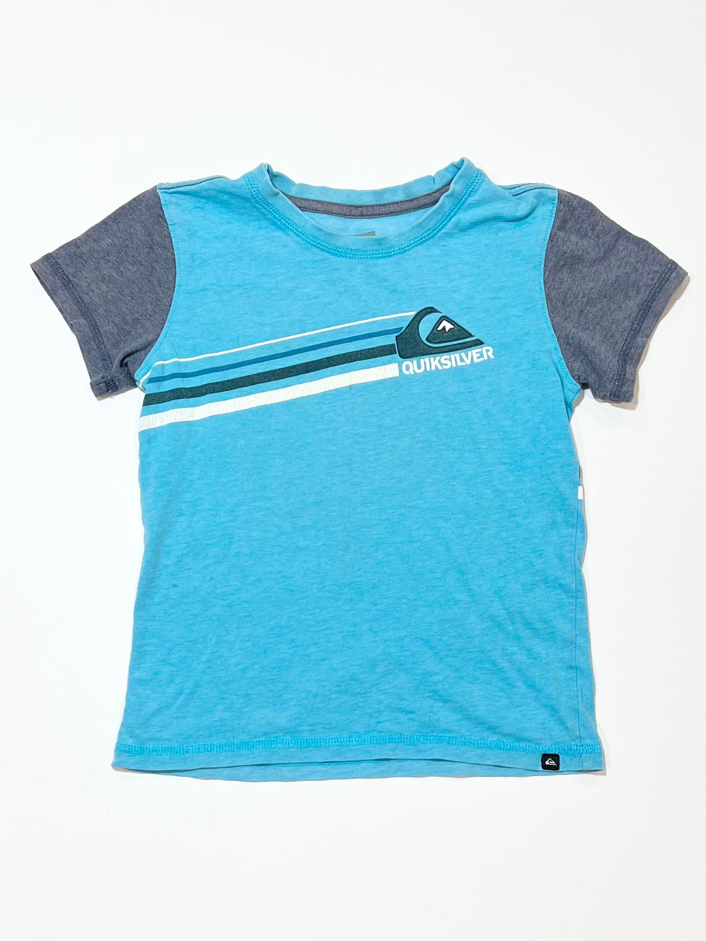 Blue logo tee - Size 4