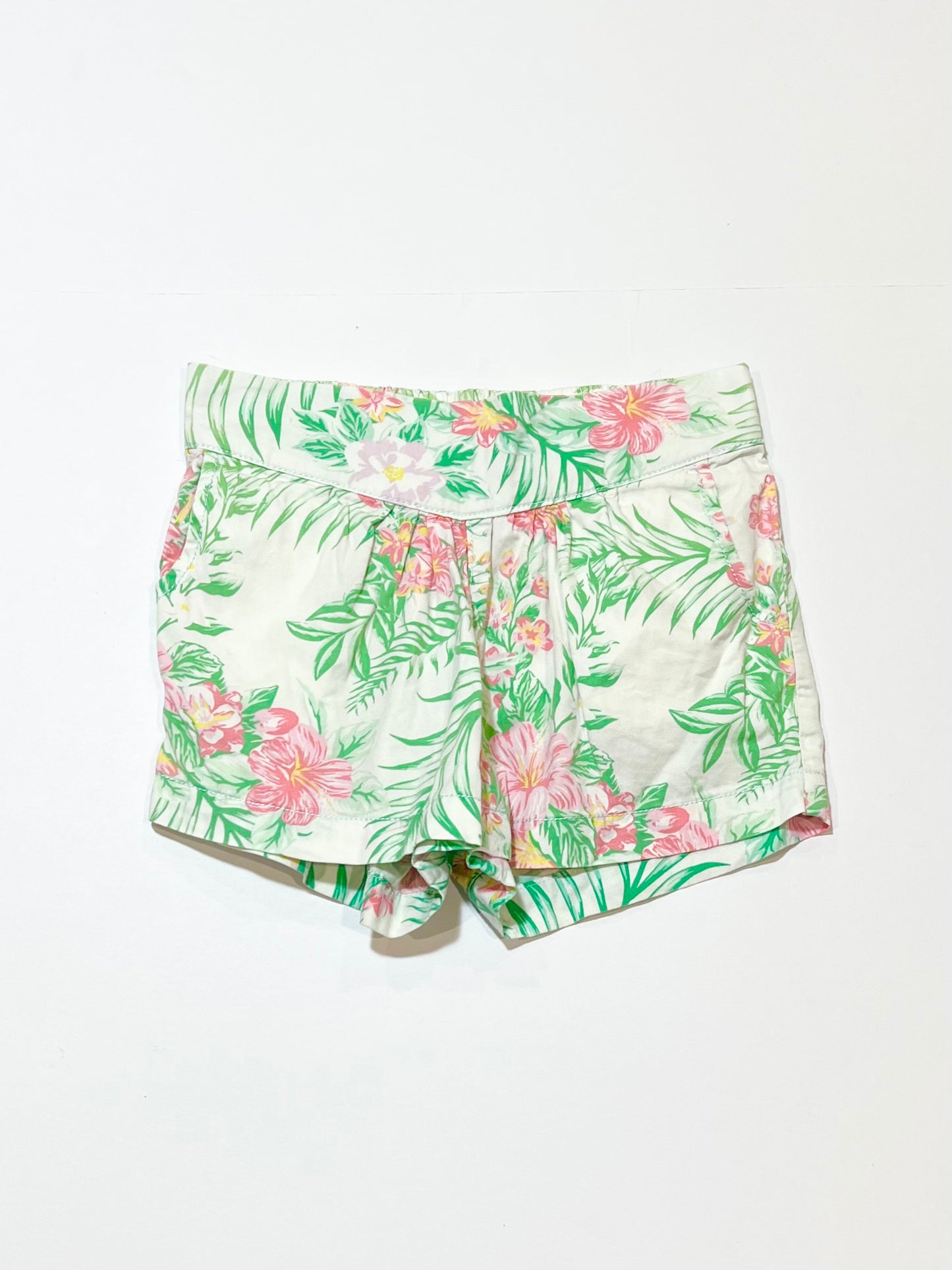 Floral shorts - Size 4