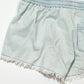 Chambray shorts - Size 4