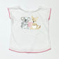 Sequined animals tee - Size 4