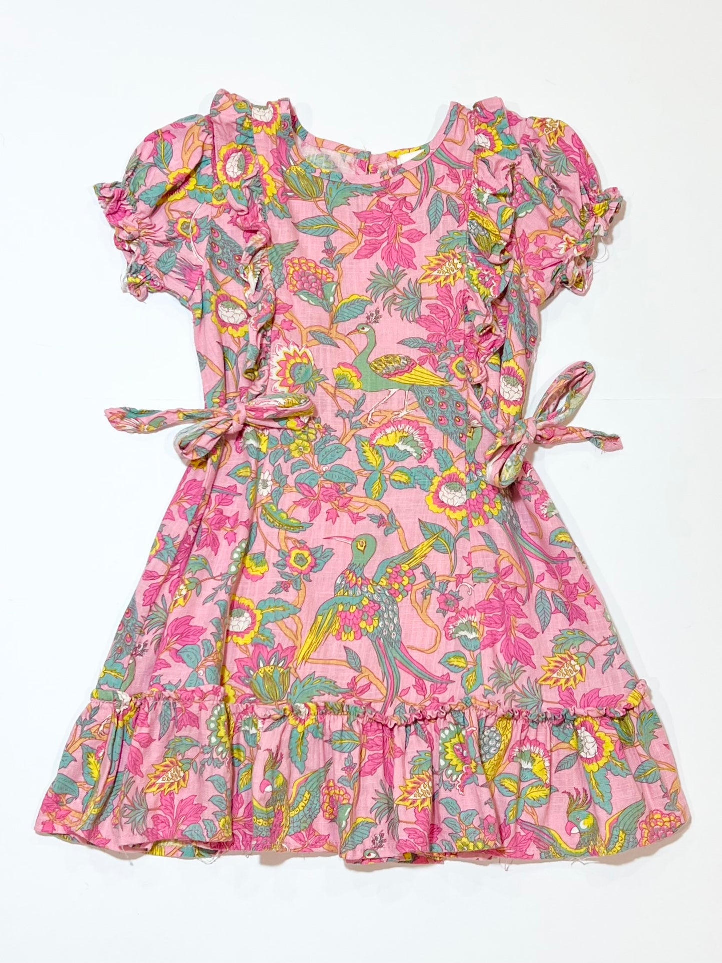 Floral birds dress - Size 4