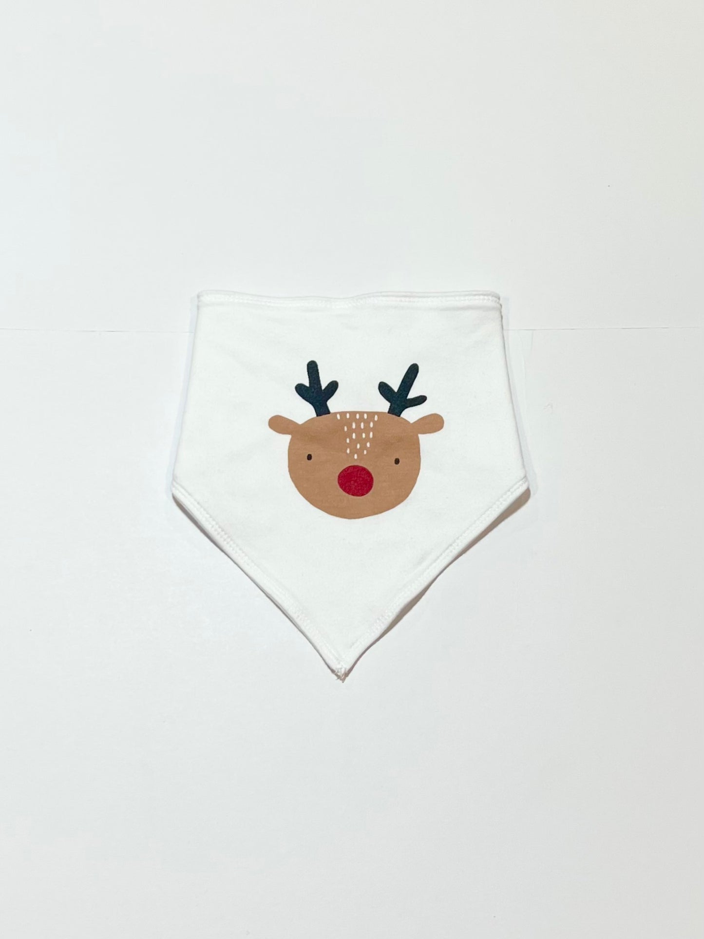 Rudolph dribble bib - Size 6-12 months