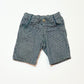 Striped denim shorts - Size 1
