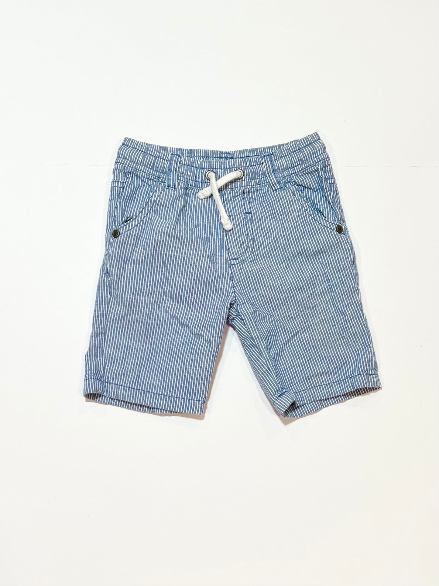 Striped woven shorts - Size 1