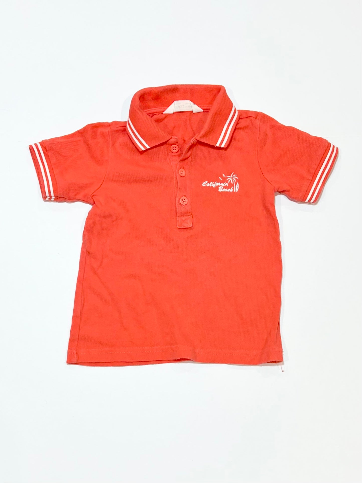 Red polo shirt - Size 1