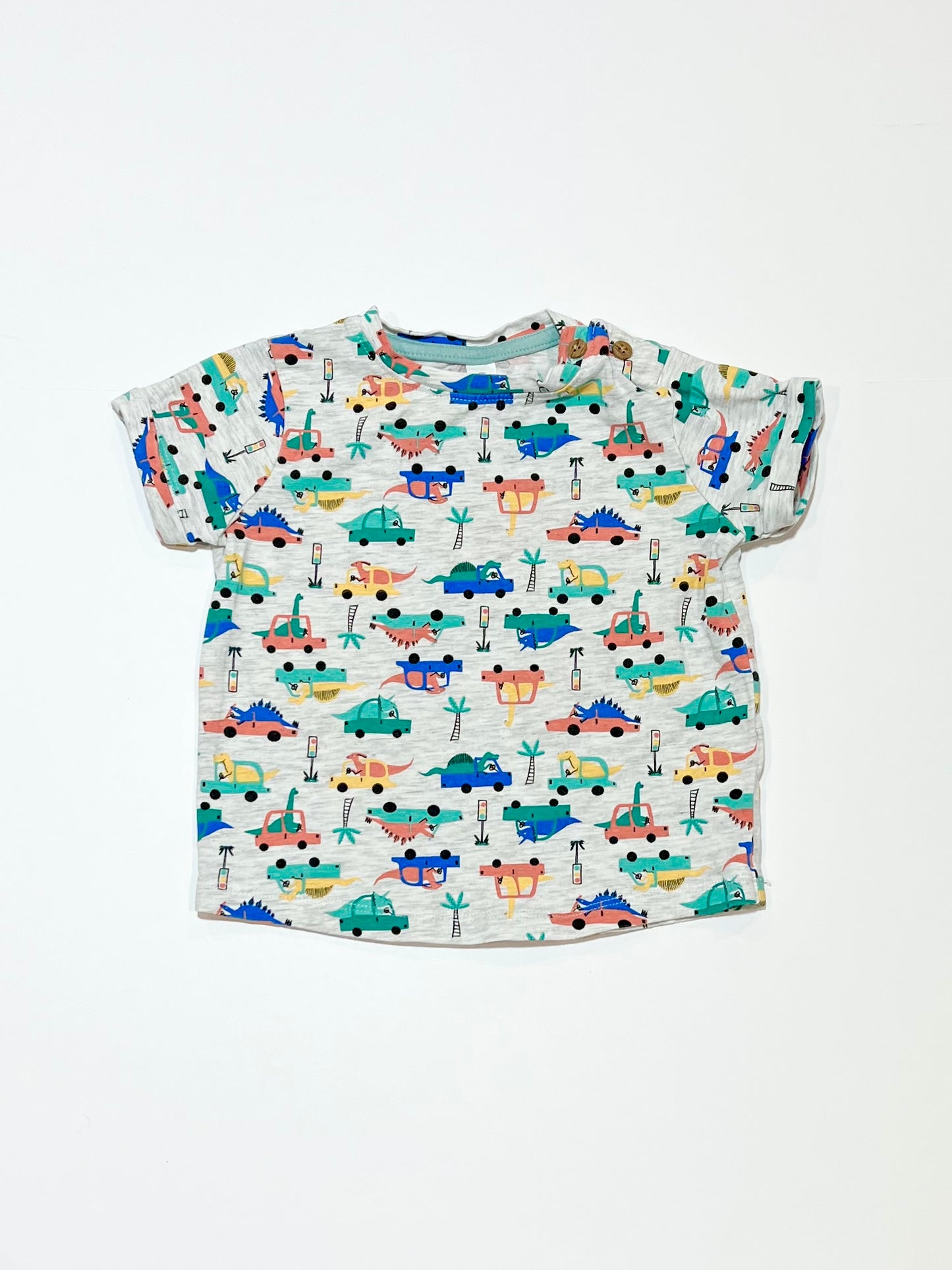 Driving dinosaurs tee - Size 1