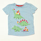 Christmas dino tee - Size 1