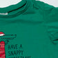 Snappy Christmas tee - Size 0