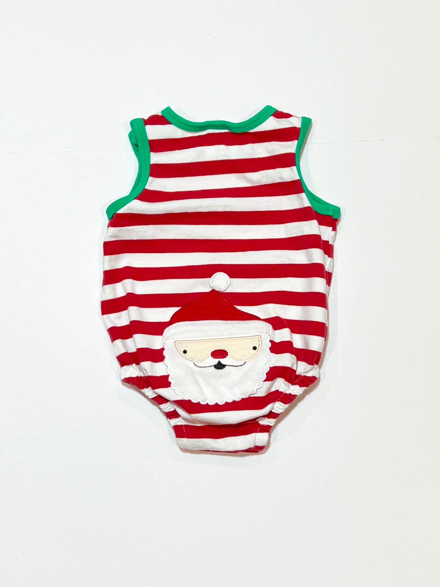 Striped Santa bodysuit - Size 00