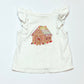 Gingerbread house tee - Size 1