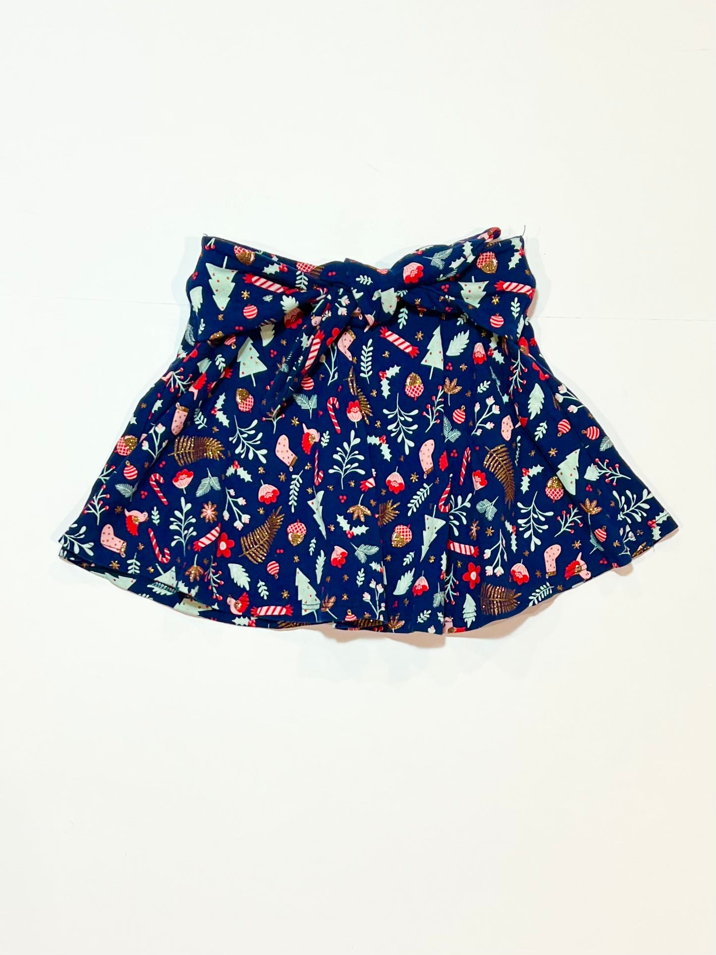 Glitter Christmas skirt - Size 4