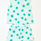 Green spot pyjamas - Size 2