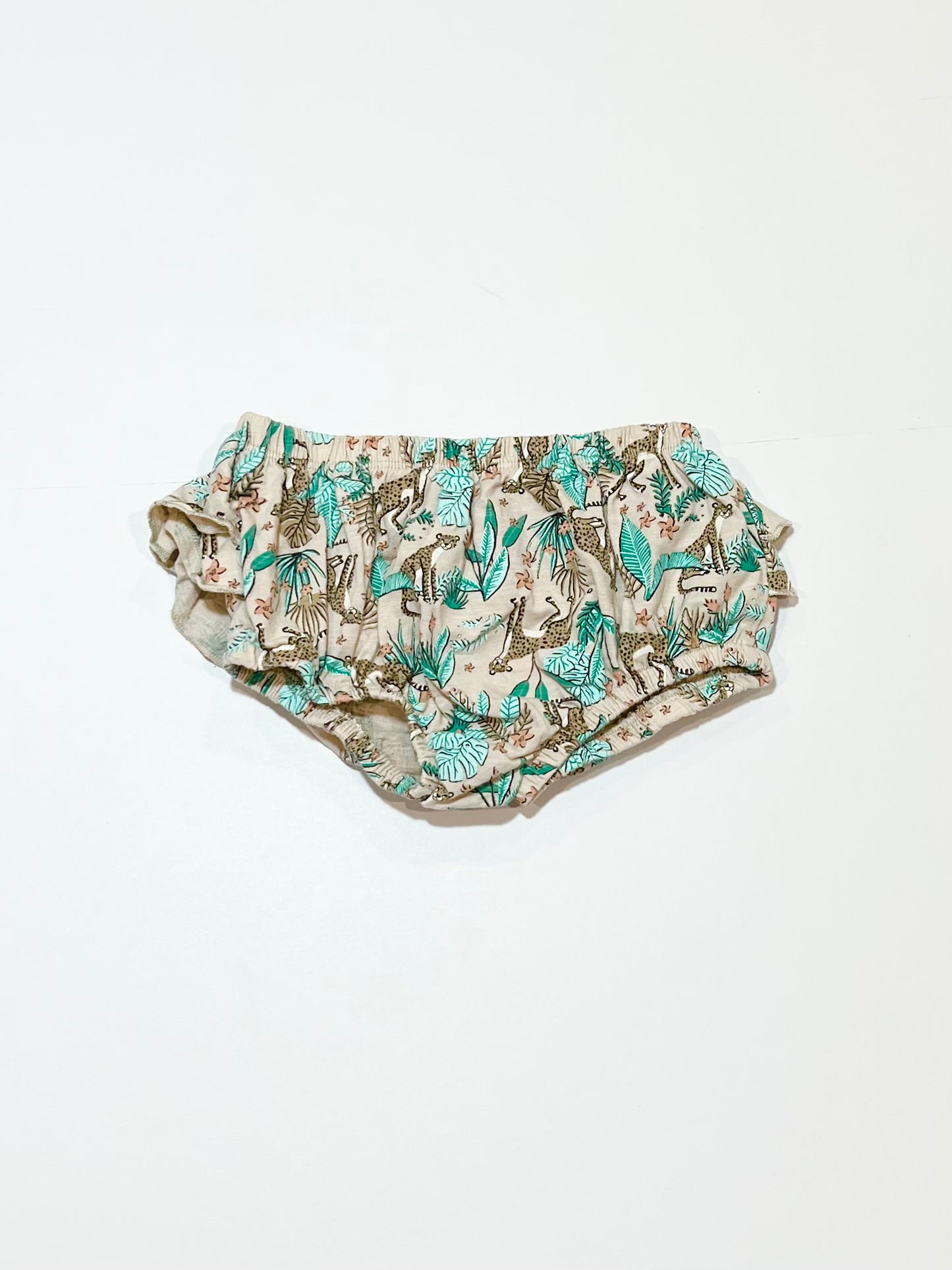 Cheetah nappy cover - Size 2