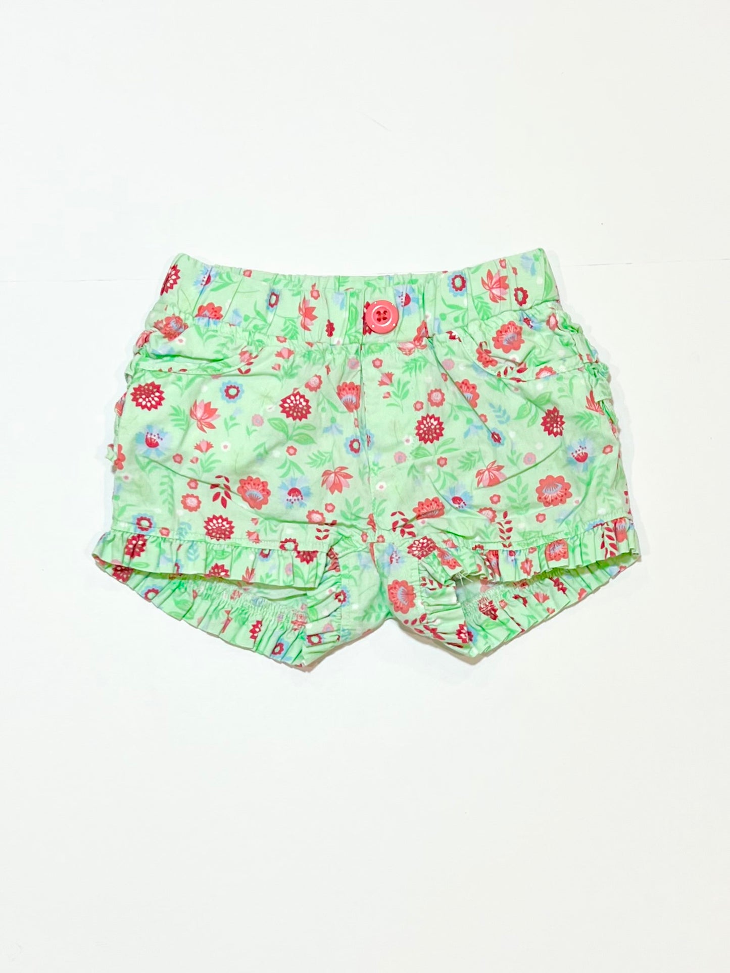 Floral shorts - Size 2