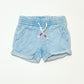 Chambray shorts - Size 2