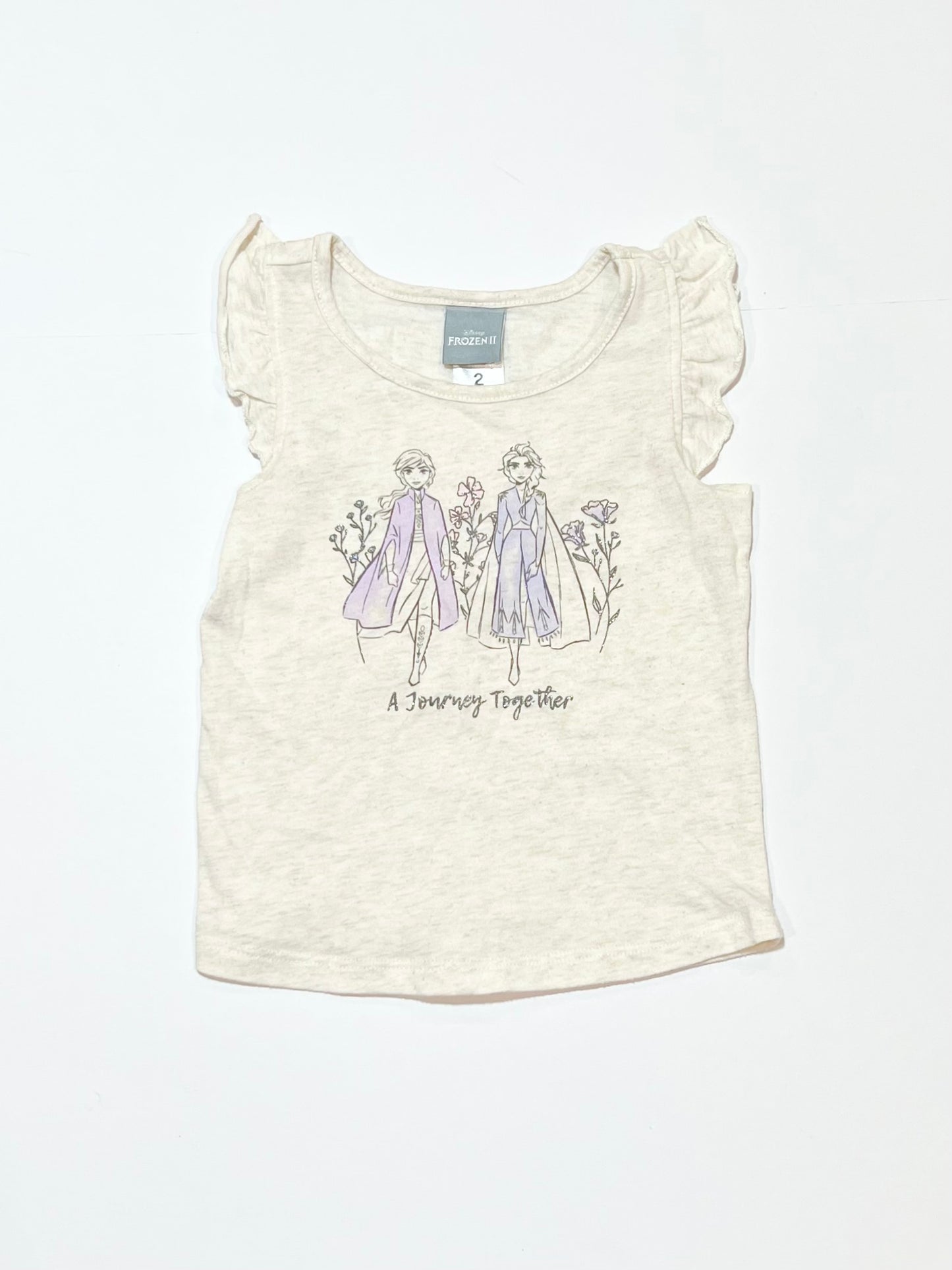 Sisters frill tank - Size 2